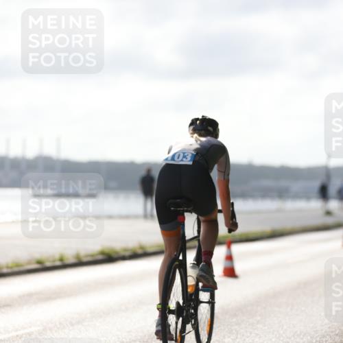 17.08.2025 - KN Förde Triathlon 2025 Yannick Fuchs http://msf.ph/oto/8622628 17.08.2025 09:50:48 Radfahren 103, 103, 114, 159, 160, 169 meine-sportfotos.de