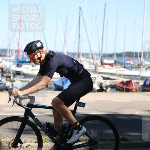 17.08.2025 - KN Förde Triathlon 2025 Yannick Fuchs http://msf.ph/oto/8625557 17.08.2025 12:49:40 Radfahren 424, 447, 413, 417 meine-sportfotos.de