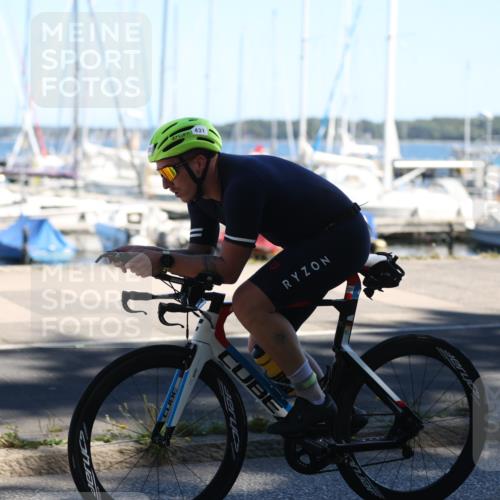 17.08.2025 - KN Förde Triathlon 2025 Yannick Fuchs http://msf.ph/oto/8625585 17.08.2025 12:49:59 Radfahren 431, 457 meine-sportfotos.de