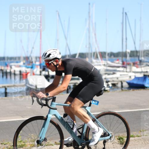 17.08.2025 - KN Förde Triathlon 2025 Yannick Fuchs http://msf.ph/oto/8626081 17.08.2025 12:57:26 Radfahren 357, 397, 410, 413, 417, 417, 455 meine-sportfotos.de