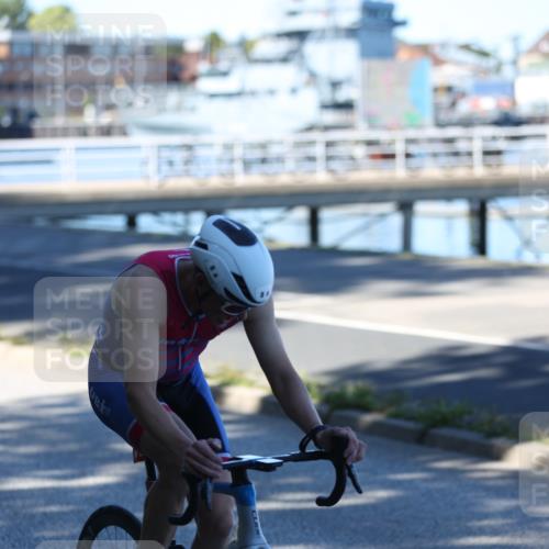 17.08.2025 - KN Förde Triathlon 2025 Yannick Fuchs http://msf.ph/oto/8628124 17.08.2025 14:57:31 Radfahren 7, 8 meine-sportfotos.de