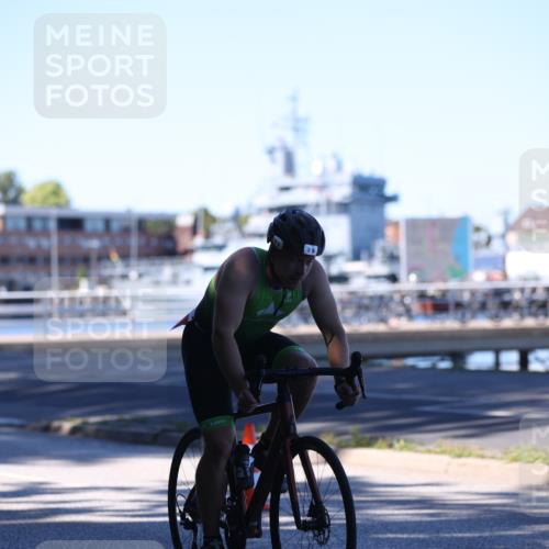 17.08.2025 - KN Förde Triathlon 2025 Yannick Fuchs http://msf.ph/oto/8628311 17.08.2025 15:25:48 Radfahren 3 meine-sportfotos.de
