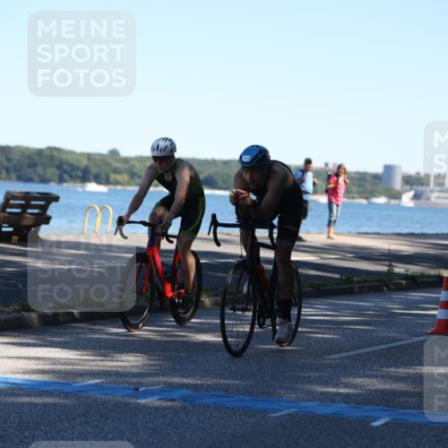 17.08.2025 - KN Förde Triathlon 2025 Yannick Fuchs http://msf.ph/oto/8628809 17.08.2025 14:54:37 Radfahren  meine-sportfotos.de