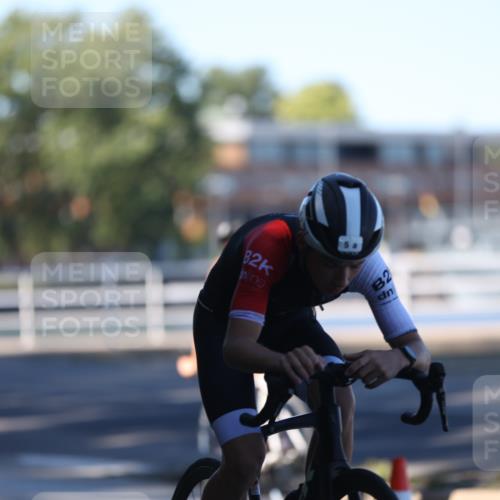 17.08.2025 - KN Förde Triathlon 2025 Yannick Fuchs http://msf.ph/oto/8628822 17.08.2025 14:55:59 Radfahren 82, 2 meine-sportfotos.de