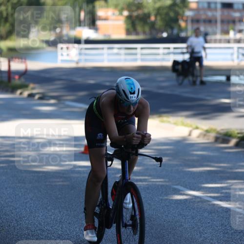 17.08.2025 - KN Förde Triathlon 2025 Yannick Fuchs http://msf.ph/oto/8628873 17.08.2025 15:05:29 Radfahren 20 meine-sportfotos.de