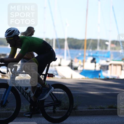 17.08.2025 - KN Förde Triathlon 2025 Yannick Fuchs http://msf.ph/oto/8628932 17.08.2025 15:20:35 Radfahren  meine-sportfotos.de