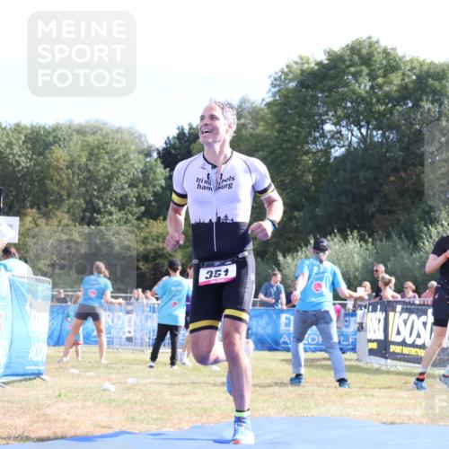 31.08.2025 - Elbe Triathlon Hamburg Strokosch-Dieckow http://msf.ph/oto/8651160 31.08.2025 10:38:26 Ziel 351 meine-sportfotos.de