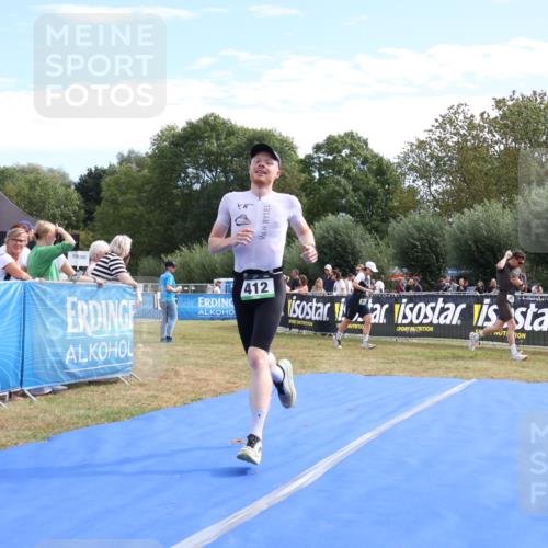 31.08.2025 - Elbe Triathlon Hamburg Strokosch-Dieckow http://msf.ph/oto/8651577 31.08.2025 10:50:43 Ziel 412, 709 meine-sportfotos.de