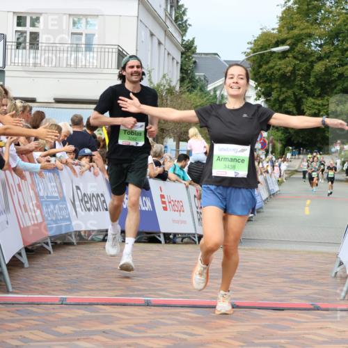 31.08.2025 - 21. Blankeneser Heldenlauf Strokosch-Dieckow http://msf.ph/oto/8655638 31.08.2025 10:59:55 Ziel 3364, 3624, 3262, 3438 meine-sportfotos.de