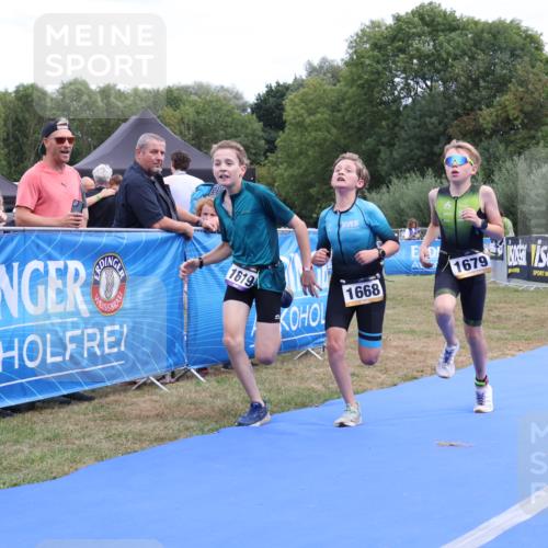 31.08.2025 - Elbe Triathlon Hamburg Strokosch-Dieckow http://msf.ph/oto/8657504 31.08.2025 12:52:12 Ziel 1619, 1668, 1675, 1679 meine-sportfotos.de