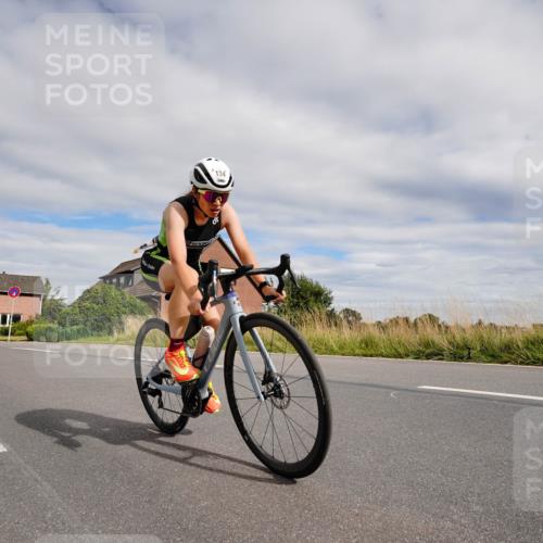 31.08.2025 - Elbe Triathlon Hamburg Michael Burmester http://msf.ph/oto/8661321 31.08.2025 16:04:24 Radfahren  meine-sportfotos.de