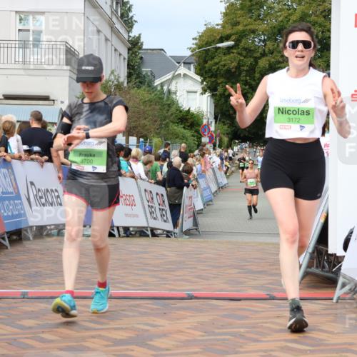 31.08.2025 - 21. Blankeneser Heldenlauf Strokosch-Dieckow http://msf.ph/oto/8663370 31.08.2025 11:02:15 Ziel 3587, 3172, 3180, 3700 meine-sportfotos.de