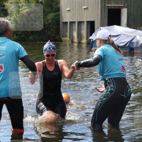 31.08.2025 - Elbe Triathlon Hamburg Luisa Fischer http://msf.ph/oto/8680265 31.08.2025 14:37:14 Schwimmen  meine-sportfotos.de