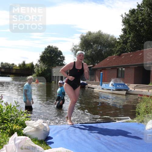 31.08.2025 - Elbe Triathlon Hamburg Luisa Fischer http://msf.ph/oto/8680637 31.08.2025 14:51:49 Schwimmen  meine-sportfotos.de