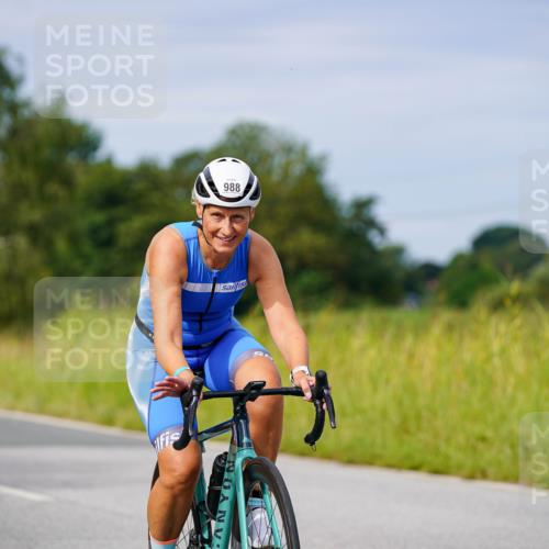 31.08.2025 - Elbe Triathlon Hamburg Michael Burmester http://msf.ph/oto/8683440 31.08.2025 11:10:48 Radfahren 988, 1365 meine-sportfotos.de