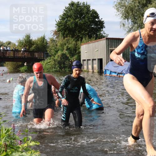 31.08.2025 - Elbe Triathlon Hamburg Luisa Fischer http://msf.ph/oto/8686329 31.08.2025 10:43:56 Schwimmen 1356, 1360, 1361, 1396, 1406, 1430, 1467, 1475, 1497, 1500 meine-sportfotos.de