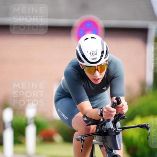 31.08.2025 - Elbe Triathlon Hamburg Michael Burmester http://msf.ph/oto/8686533 31.08.2025 14:36:48 Radfahren  meine-sportfotos.de