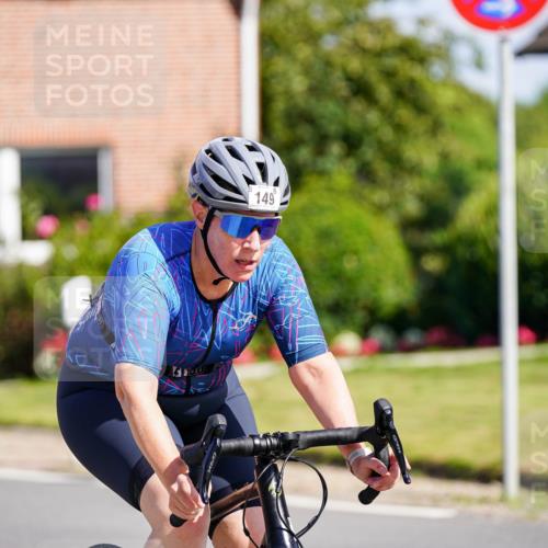 31.08.2025 - Elbe Triathlon Hamburg Michael Burmester http://msf.ph/oto/8687408 31.08.2025 14:56:37 Radfahren  meine-sportfotos.de