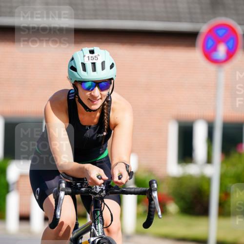 31.08.2025 - Elbe Triathlon Hamburg Michael Burmester http://msf.ph/oto/8687487 31.08.2025 15:01:08 Radfahren  meine-sportfotos.de