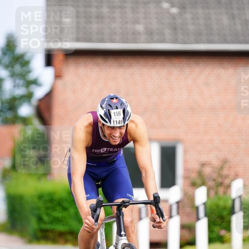 31.08.2025 - Elbe Triathlon Hamburg Michael Burmester http://msf.ph/oto/8687599 31.08.2025 15:09:45 Radfahren  meine-sportfotos.de