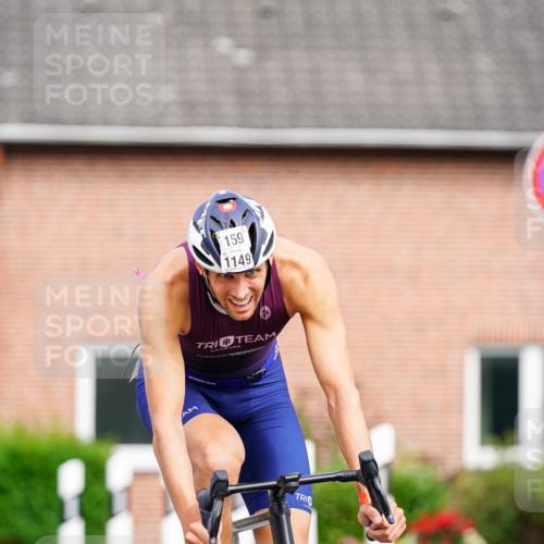 31.08.2025 - Elbe Triathlon Hamburg Michael Burmester http://msf.ph/oto/8687600 31.08.2025 15:09:45 Radfahren  meine-sportfotos.de