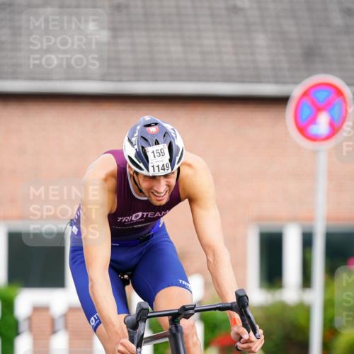 31.08.2025 - Elbe Triathlon Hamburg Michael Burmester http://msf.ph/oto/8687645 31.08.2025 15:13:54 Radfahren  meine-sportfotos.de