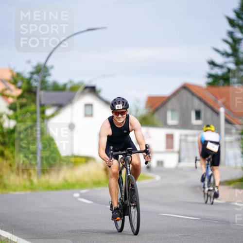 31.08.2025 - Elbe Triathlon Hamburg Michael Burmester http://msf.ph/oto/8687796 31.08.2025 15:24:26 Radfahren  meine-sportfotos.de