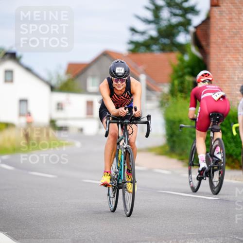 31.08.2025 - Elbe Triathlon Hamburg Michael Burmester http://msf.ph/oto/8688676 31.08.2025 15:56:24 Radfahren  meine-sportfotos.de