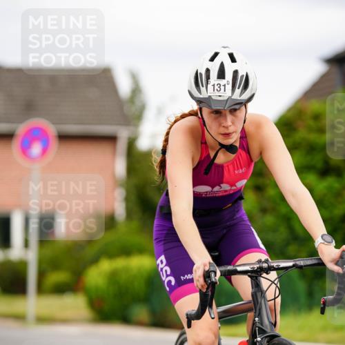 31.08.2025 - Elbe Triathlon Hamburg Michael Burmester http://msf.ph/oto/8689222 31.08.2025 16:12:47 Radfahren  meine-sportfotos.de