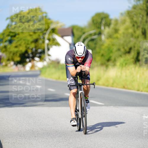 31.08.2025 - Elbe Triathlon Hamburg Michael Burmester http://msf.ph/oto/8689881 31.08.2025 08:45:49 Radfahren 174 meine-sportfotos.de