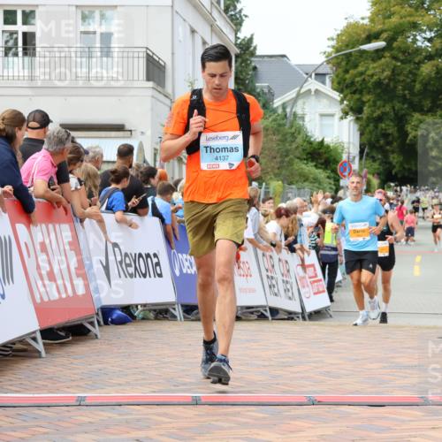 31.08.2025 - 21. Blankeneser Heldenlauf Strokosch-Dieckow http://msf.ph/oto/8697345 31.08.2025 12:18:13 Ziel 5827, 5402, 4137, 4243 meine-sportfotos.de