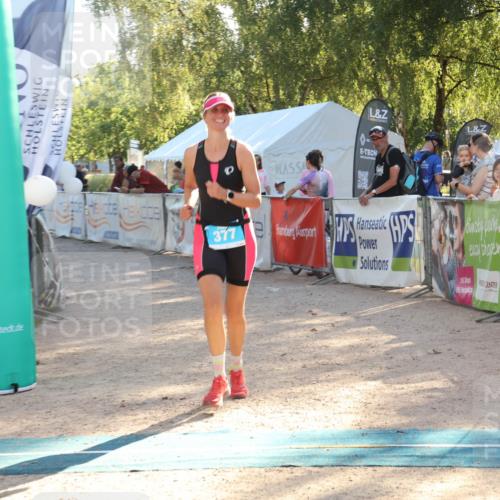 07.09.2025 - 19. Norderstedt Triathlon Luisa Fischer http://msf.ph/oto/8733825 07.09.2025 16:26:49 Ziel 377 meine-sportfotos.de