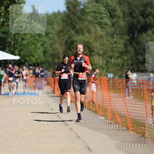 07.09.2025 - 19. Norderstedt Triathlon Michael Strokosch http://msf.ph/oto/8734128 07.09.2025 12:16:33 Laufen 736, 823 meine-sportfotos.de