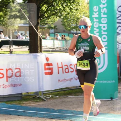 07.09.2025 - 19. Norderstedt Triathlon Luisa Fischer http://msf.ph/oto/8734234 07.09.2025 16:30:08 Ziel 1504 meine-sportfotos.de