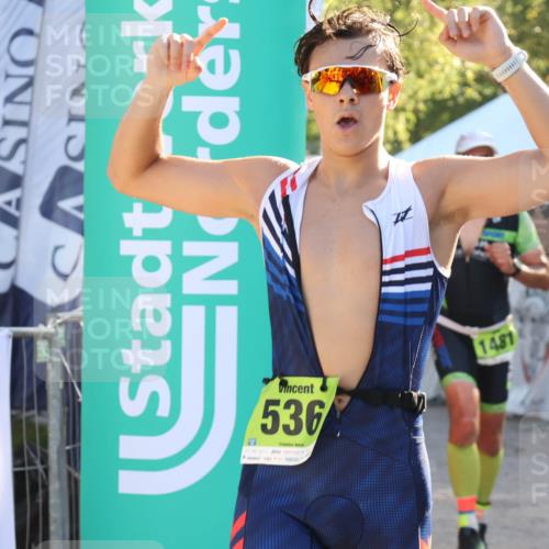07.09.2025 - 19. Norderstedt Triathlon Luisa Fischer http://msf.ph/oto/8735845 07.09.2025 16:38:44 Ziel 536, 917, 1481 meine-sportfotos.de