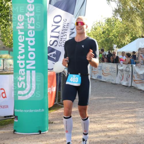 07.09.2025 - 19. Norderstedt Triathlon Luisa Fischer http://msf.ph/oto/8736619 07.09.2025 16:42:04 Ziel 403 meine-sportfotos.de