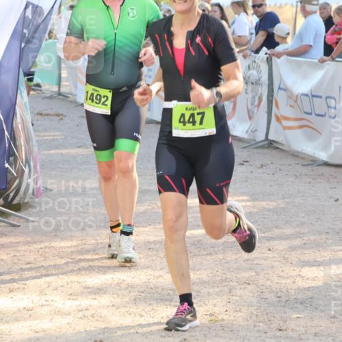 07.09.2025 - 19. Norderstedt Triathlon Luisa Fischer http://msf.ph/oto/8737804 07.09.2025 16:46:00 Ziel 447, 1089, 1492 meine-sportfotos.de