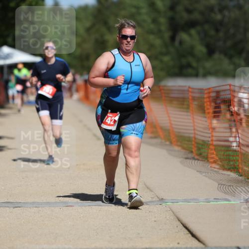 07.09.2025 - 19. Norderstedt Triathlon Michael Strokosch http://msf.ph/oto/8738738 07.09.2025 13:05:35 Laufen 742, 761 meine-sportfotos.de