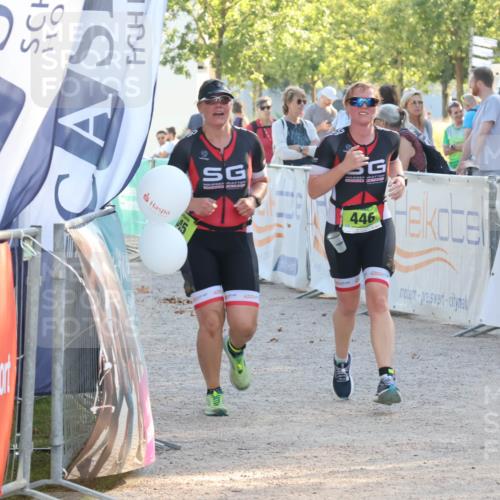 07.09.2025 - 19. Norderstedt Triathlon Luisa Fischer http://msf.ph/oto/8740025 07.09.2025 16:52:38 Ziel 445, 446 meine-sportfotos.de