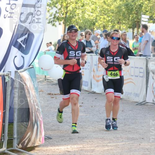 07.09.2025 - 19. Norderstedt Triathlon Luisa Fischer http://msf.ph/oto/8740029 07.09.2025 16:52:38 Ziel 445, 446 meine-sportfotos.de