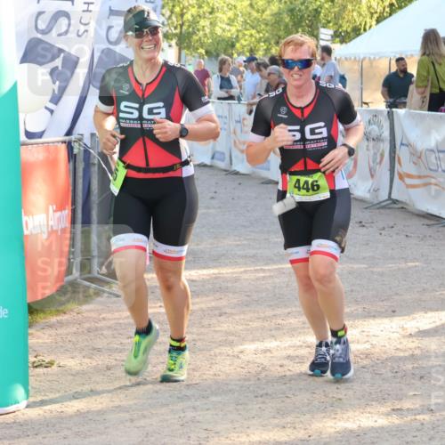 07.09.2025 - 19. Norderstedt Triathlon Luisa Fischer http://msf.ph/oto/8740099 07.09.2025 16:52:41 Ziel 445, 446 meine-sportfotos.de