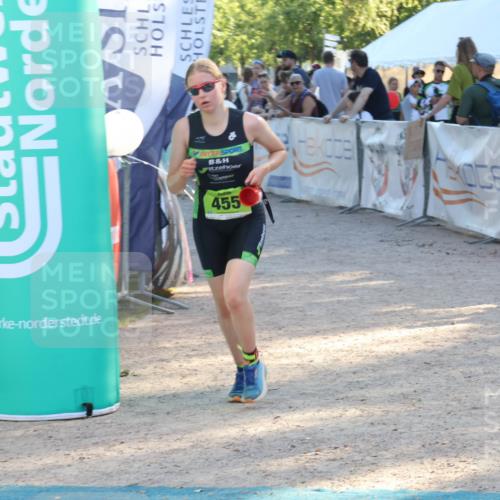 07.09.2025 - 19. Norderstedt Triathlon Luisa Fischer http://msf.ph/oto/8741287 07.09.2025 16:57:06 Ziel 455 meine-sportfotos.de