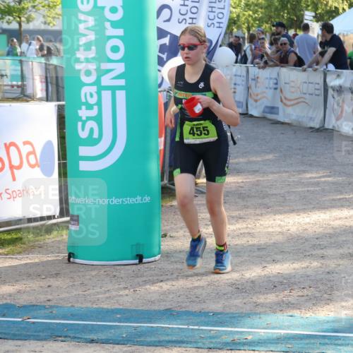 07.09.2025 - 19. Norderstedt Triathlon Luisa Fischer http://msf.ph/oto/8741296 07.09.2025 16:57:06 Ziel 455 meine-sportfotos.de