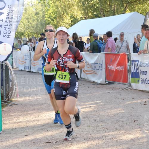 07.09.2025 - 19. Norderstedt Triathlon Luisa Fischer http://msf.ph/oto/8741378 07.09.2025 16:57:34 Ziel 437, 1056 meine-sportfotos.de