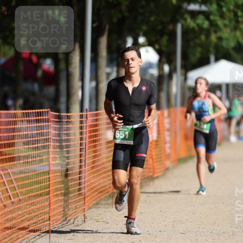 07.09.2025 - 19. Norderstedt Triathlon Michael Strokosch http://msf.ph/oto/8741454 07.09.2025 10:56:29 Laufen 131, 651 meine-sportfotos.de