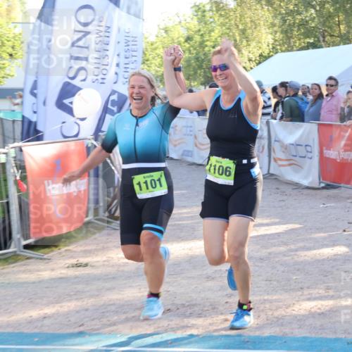 07.09.2025 - 19. Norderstedt Triathlon Luisa Fischer http://msf.ph/oto/8742553 07.09.2025 17:00:30 Ziel 1101, 1106 meine-sportfotos.de