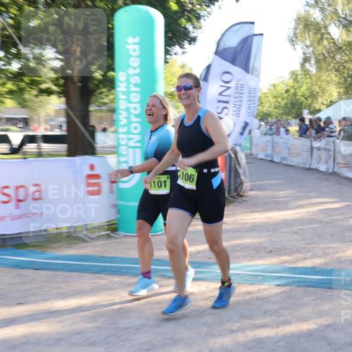 07.09.2025 - 19. Norderstedt Triathlon Luisa Fischer http://msf.ph/oto/8742572 07.09.2025 17:00:31 Ziel 1101, 1106 meine-sportfotos.de