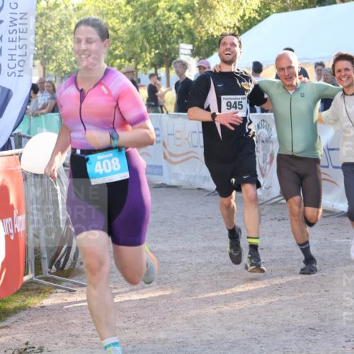 07.09.2025 - 19. Norderstedt Triathlon Luisa Fischer http://msf.ph/oto/8743922 07.09.2025 17:11:05 Ziel 408, 945, 1410 meine-sportfotos.de