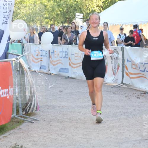 07.09.2025 - 19. Norderstedt Triathlon Luisa Fischer http://msf.ph/oto/8746105 07.09.2025 17:24:11 Ziel 1474 meine-sportfotos.de