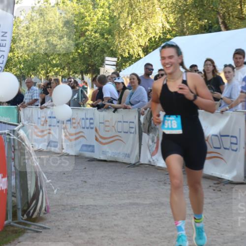 07.09.2025 - 19. Norderstedt Triathlon Luisa Fischer http://msf.ph/oto/8746228 07.09.2025 17:27:15 Ziel 918 meine-sportfotos.de